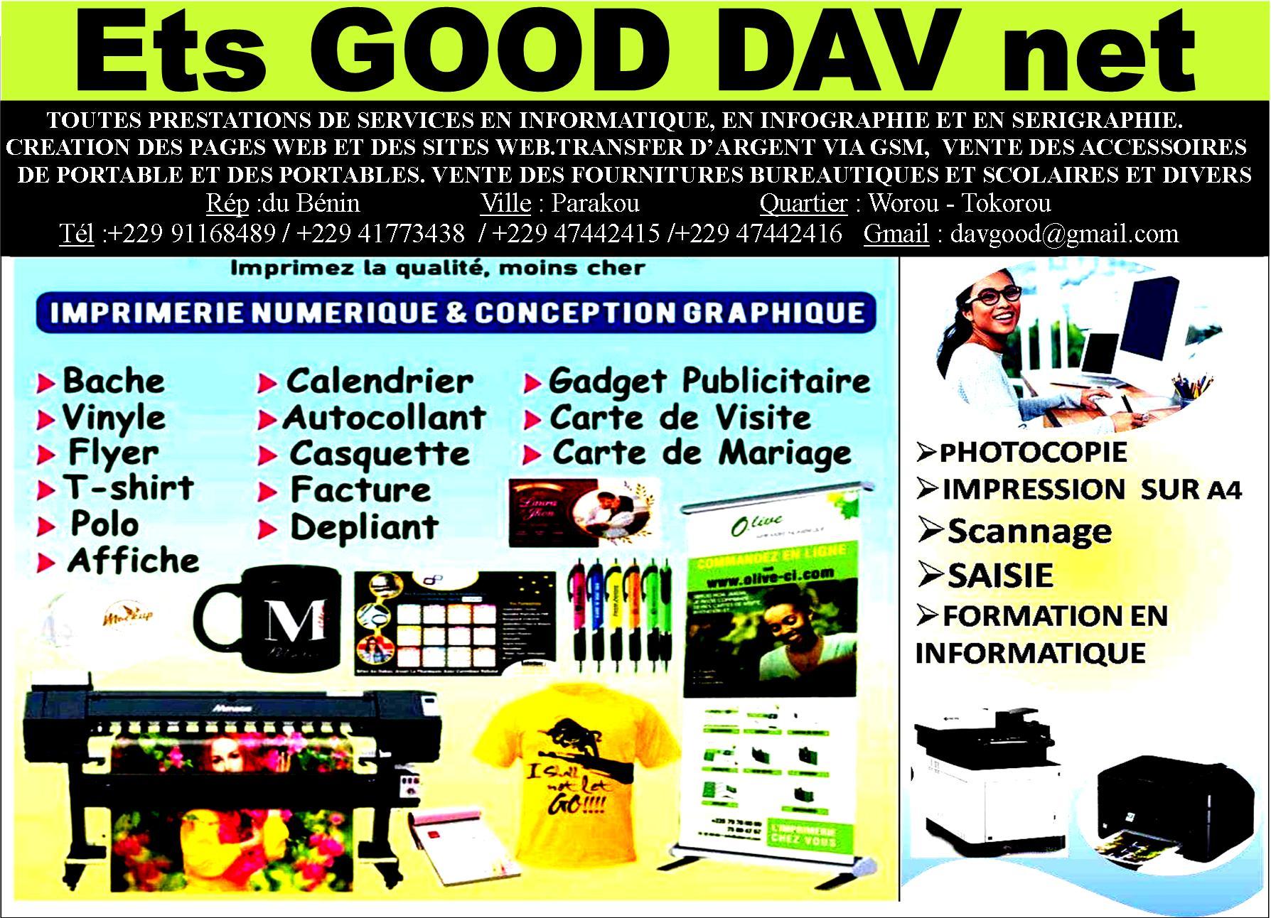 Affiche de good dav net
